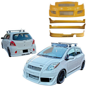 FRP CON Front Bumper > Toyota Yaris 2007-2008 > 3/5dr Hatchback - image 1