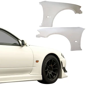 FRP CWE GT Wide Body 30mm Fenders (front) > Nissan Silvia (S15) 1999-2002 - image 1