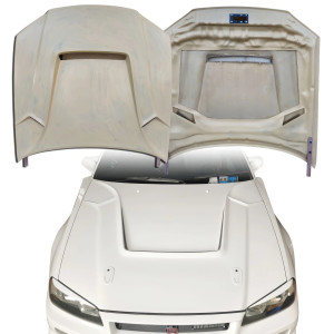 FRP TSEC Hood > Nissan Skyline (R34) GTR 1999-2002 - image 1
