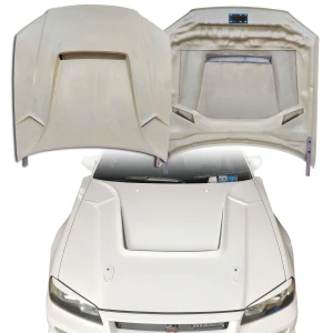 FRP TSE Hood > Nissan Skyline (R34) GTR 1999-2002 - image 1