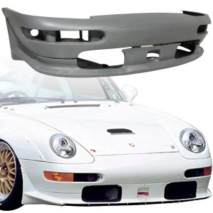 FRP GT2 Wide Body Front Bumper 2pc > Porsche 911 (993) 1993-1998 - image 1