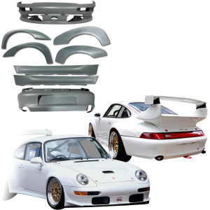 FRP GT2 Wide Body Kit 8pc > Porsche 911 (993) 1993-1998 - image 1
