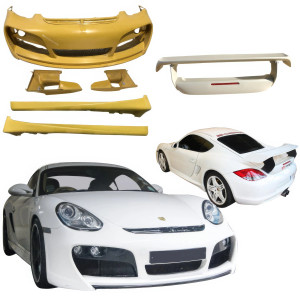ModeloDrive FRP TART Body Kit w Wing 4pc > Porsche Cayman (987) 2006-2008 - image 1