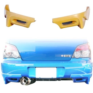 FRP ING Rear Add-on Valances 2pc > Subaru Impreza WRX 2004-2007 > 4dr Sedan - image 1