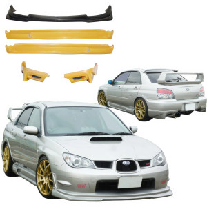 FRP VAR ING Body Kit 5pc > Subaru Impreza WRX 2006-2007 > 4dr Sedan - image 1