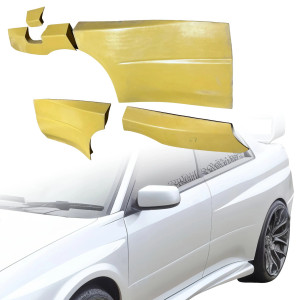 FRP WRC XL Wide Body Fenders (rear) 5pc 50m > Subaru Impreza WRX 2002-2007 > 4dr Sedan - image 1