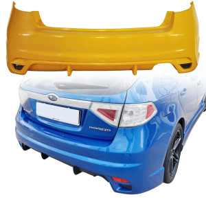 FRP ING Rear Bumper > Subaru WRX (GH) 2011-2014 > 5dr Hatchback - image 1