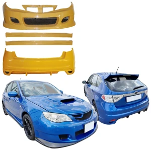 FRP ING Body Kit 4pc > Subaru WRX (GH) 2011-2014 > 5dr Hatchback - image 1