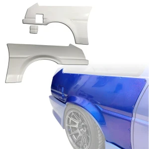 FRP DMA Wide Body 40mm Fenders (rear) > Toyota Corolla (AE86) 1984-1987 > 3dr Hatch - image 1