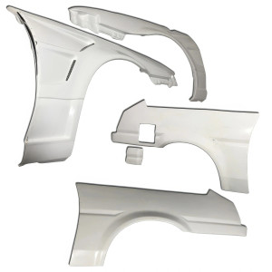 FRP DMA D1 Wide Body 30mm Fenders Set > Toyota Corolla (AE86) 1984-1987 > 3dr Hatch - image 1