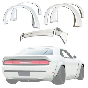FRP LBPE Wide Body Kit 7pc > Dodge Challenger 2008-2018 - image 1