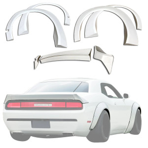 FRP LBPE Wide Body Kit 7pc > Dodge Challenger 2008-2018 - image 1