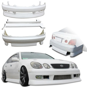 ModeloDrive FRP BSPO Body Kit 4pc > Lexus GS300 1998-2005 - image 1