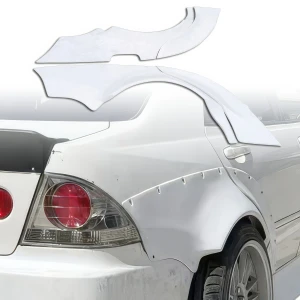 FRP MSV Wide Body 65mm Fender Flares (rear) 4pc > Lexus IS300 2000-2005> 4dr - image 1
