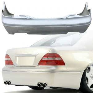 FRP VIP Rear Bumper > Lexus LS430 (UCF30) 2001-2003 - image 1