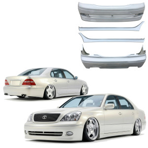 FRP VIP Body Kit 4pc > Lexus LS430 (UCF30) 2001-2003 - image 1