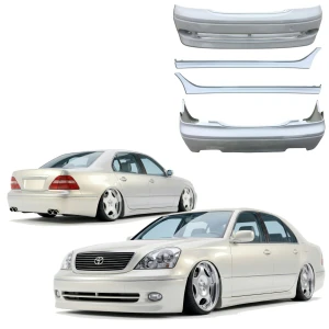 FRP VIP Body Kit 4pc > Lexus LS430 (UCF30) 2001-2003 - image 1