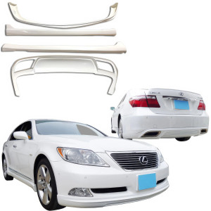 ModeloDrive FRP WAL Body Kit 4pc (short wheelbase) > Lexus LS460 2007-2009 - image 1 ModeloDrive FRP WAL Body Kit 4pc (short wheelbase) > Lexus LS460 2007-2009 - image 1