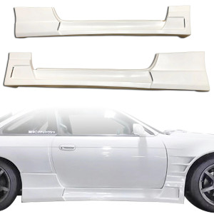 FRP ORI RACE Side Skirts > Nissan 240SX (S14) 1995-1998 - image 1