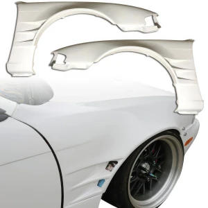 FRP ORI t3 50mm Fenders (front) > Nissan 240SX (S14) 1995-1996 - image 1