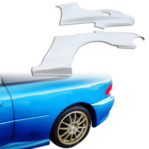 FRP LS WRC 22B Wide Body Fenders (rear) 3pc > Subaru Impreza (GC8) 1993-2001 > 2dr Coupe - image 1