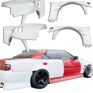FRP ORI t4 75mm Fenders Set 10pc > Toyota Chaser (JZX100) 1997-2001 - image 1