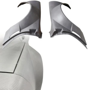 Carbon Fiber GT3-XL Wide Body Fenders (rear) 2pc > Chevrolet Corvette (C6) 2005-2013 - image 1