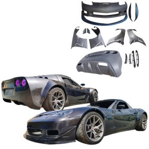 Carbon Fiber GT3-XL Wide Body Kit > Chevrolet Corvette (C6) 2005-2013 - image 1