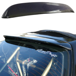 ModeloDrive Carbon Fiber FORE Roof Spoiler Wing > Mazda RX-7 (FC3S) 1986-1992 - image 1