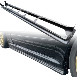 Carbon Fiber ODUL Side Skirt Splitters > Mazda RX-7 (FC3S) 1989-1992 - image 1