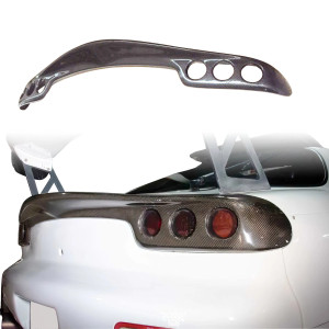 Carbon Fiber RAME 6-Hole Duckbill Spoiler Wing > Mazda RX-7 (FD3S) 1993-1997 - image 1