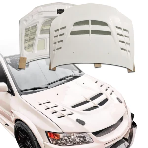 FRP VOLT Hood > Mitsubishi Evolution EVO8 EVO9 2003-2006 - image 1