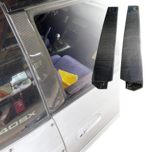 Carbon Fiber OER B-Pillar Mouldings > Nissan 240SX 1989-1994 > 2/3dr - image 1