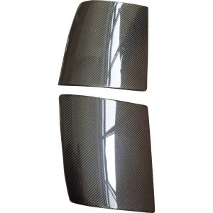 ModeloDrive Carbon Fiber OER Headlight Covers > Nissan 240SX 1989-1994 - image 1