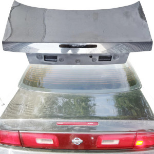 ModeloDrive Carbon Fiber OER Trunk w Hole > Nissan 240SX (S14) 1995-1998 - image 1