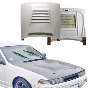 FRP DMA D1 Hood > Nissan Cefiro (A31) 1988-1993 - image 1