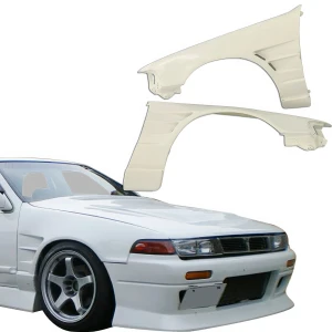 FRP DMA D1 Wide Body 30mm Fenders (front) > Nissan Cefiro (A31) 1989-1993 - image 1