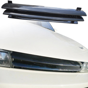 Carbon Fiber GTR Style Grille > Nissan Silvia (S13) 1989-1994 - image 1