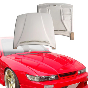 FRP ORI v2 Hood > Nissan Silvia (S13) 1989-1994 - image 1