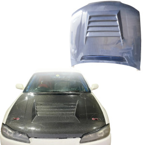 Carbon Fiber DMA D1 Hood > Nissan Silvia (S15) 1999-2002 - image 1