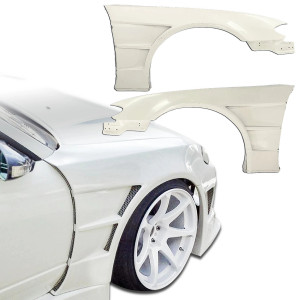 ModeloDrive FRP VERT EDG Wide Body 50mm Fenders (front) > Nissan Silvia (S15) 1999-2002 - image 1