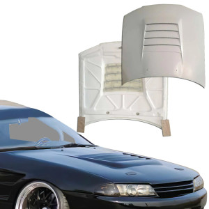 FRP NISM N1 Hood > Nissan Skyline (R32) GTR 1990-1994 - image 1