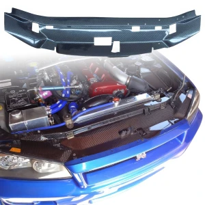 Carbon Fiber GDEF Radiator Cooling Panel > Nissan Skyline (R34) GTR 1999-2002 - image 1