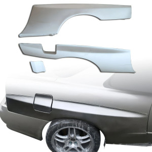 FRP GTR Style Wide Body 50mm Fenders (rear) 3pc > Nissan Skyline (R34) GTS 1999-2004 > 2dr Coupe - image 1
