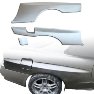 FRP GTR Style Wide Body 50mm Fenders (rear) 3pc > Nissan Skyline (R34) GTS 1999-2002 > 2dr Coupe - image 1
