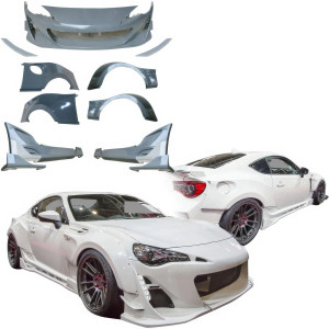 ModeloDrive FRP BLIT Wide Body Kit 11pc > Scion FR-S (ZN6) 2013-2016 - image 1