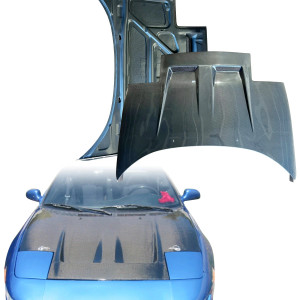 ModeloDrive Carbon Fiber BORD Hood (front) > Toyota MR2 (SW20) 1991-1995 - image 1