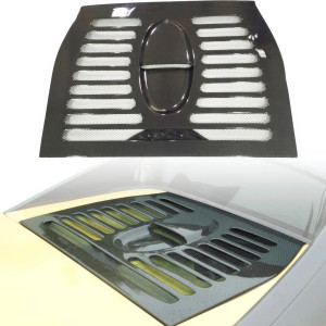 ModeloDrive Carbon Fiber F3-55 Look Engine Lid Hood (rear) > Toyota MR2 (SW20) 1991-1995 - image 1