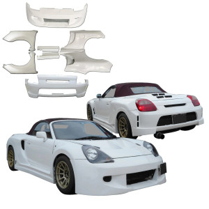 ModeloDrive FRP APBR Wide Body Kit > Toyota MRS MR2 Spyder 2000-2005 - image 1