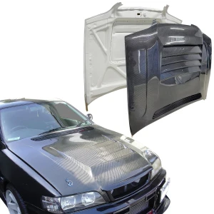 Carbon Fiber DMA D1 Hood > Toyota Chaser (JZX100) 1996-2000 - image 1